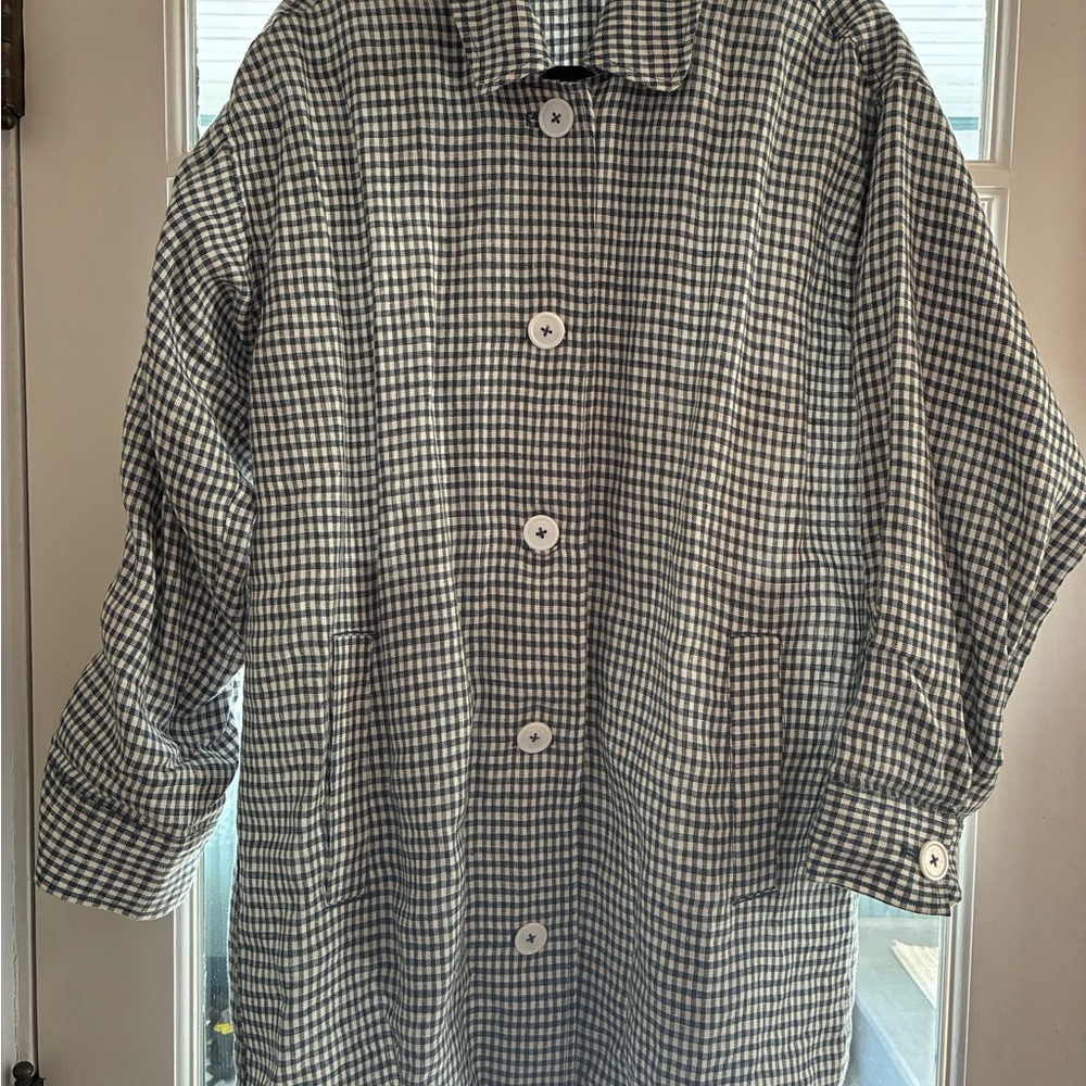 Reformation Irene linen jacket women’s small - Picture 7 of 8